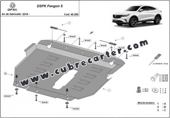 Cubre carter metalico Dfsk Fengon 5