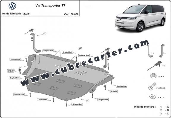 Cubre carter metalico Volkswagen Transporter T7 Van