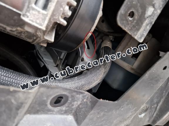 Cubre carter metalico Renault Trafic