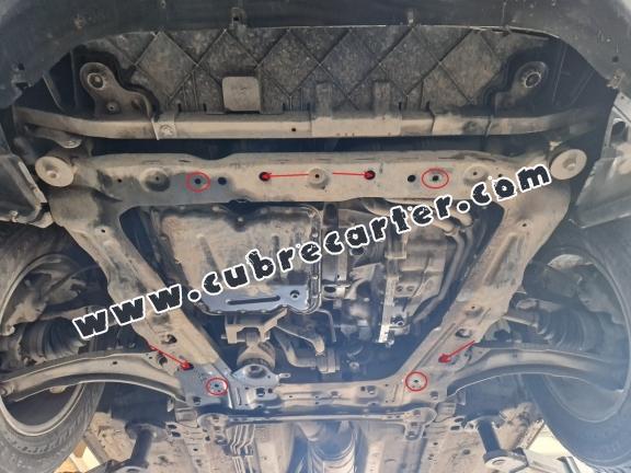 Cubre carter metalico Nissan Qashqai