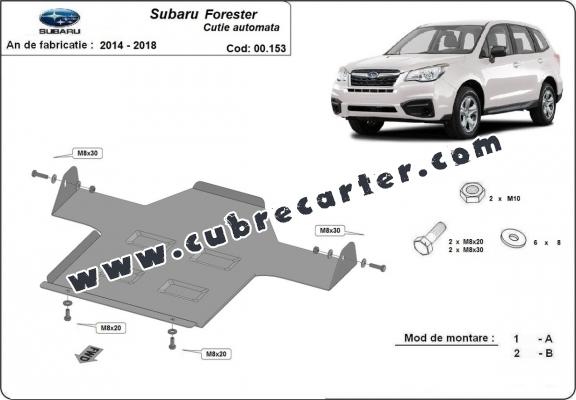 Protección del caja de cambios automática Subaru Forester 4