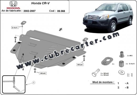 Cubre carter metalico Honda CR-V