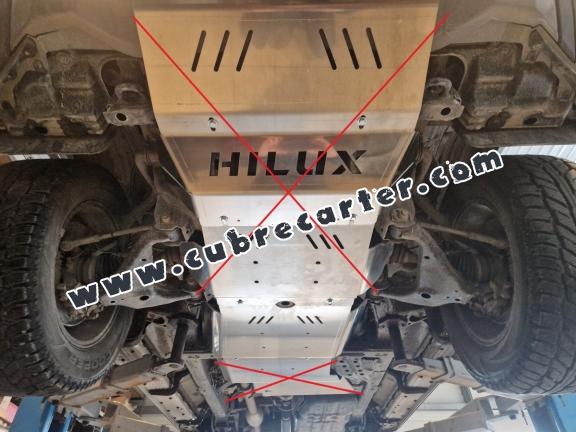 Protección aluminio del caja de cambios Toyota Hilux Invincible