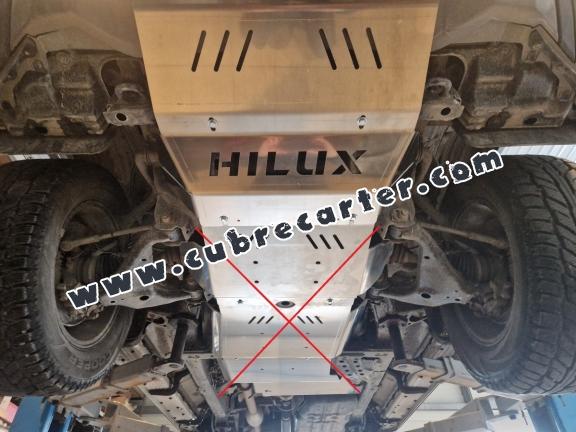 Protección aluminio del radiador Toyota Hilux Invincible