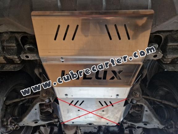 Protección aluminio del radiador Toyota Hilux Revo