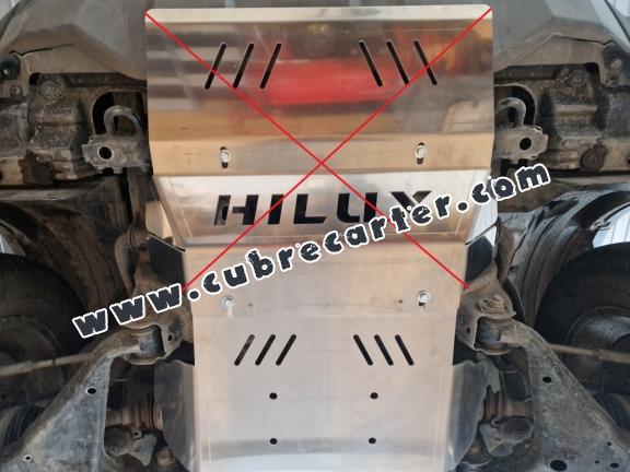 Cubre carter aluminio Toyota Hilux Invincible