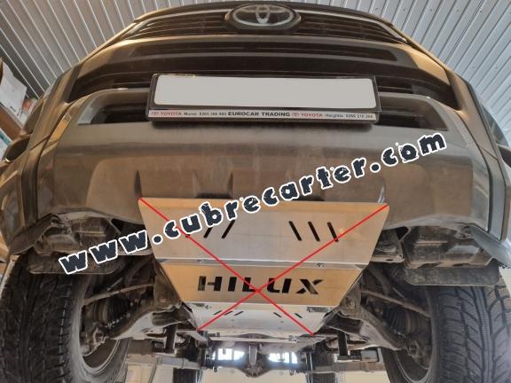 Protección aluminio del diferencial Toyota Hilux Invincible