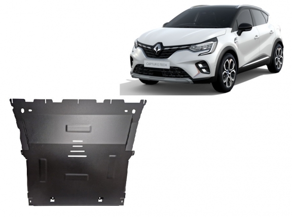 Cubre carter metalico Renault Captur