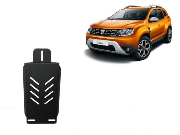 Protector de aluminio del diferencial trasero Dacia Duster - 4x4
