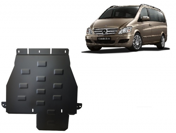 Protector de la caja de cambios Mercedes Viano W639 - 4x4