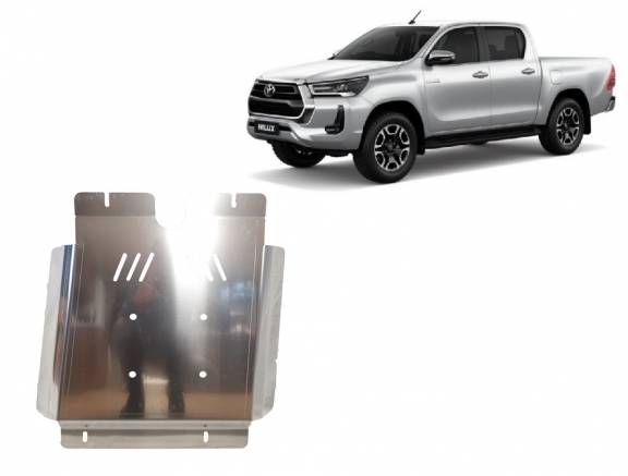 Protector de aluminio de la caja de cambios Toyota Hilux Invincible