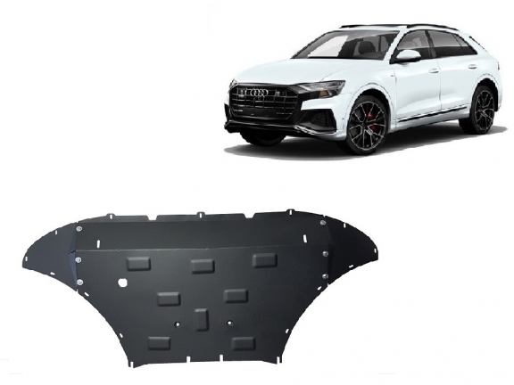 Cubre carter metalico Audi Q8