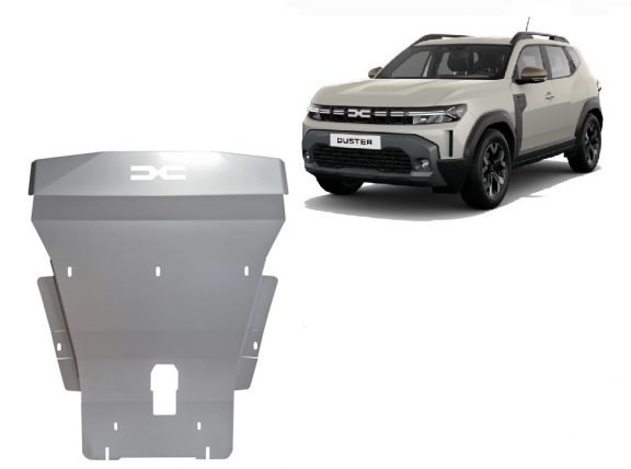 Cubre carter metalico Dacia Duster - 4x2