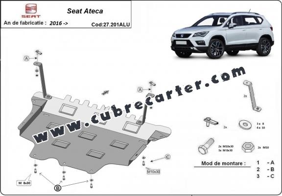 Cubre carter aluminio Seat Ateca