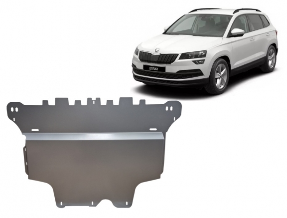 Cubre carter de aluminio Skoda Karoq