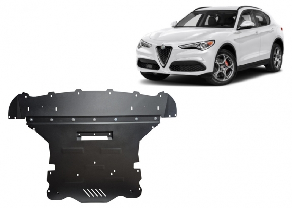 Cubre carter metalico Alfa Romeo Stelvio