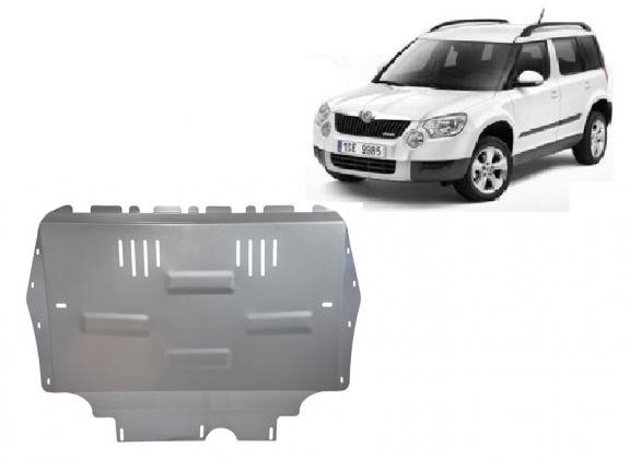 Cubre carter de aluminio Skoda Yeti