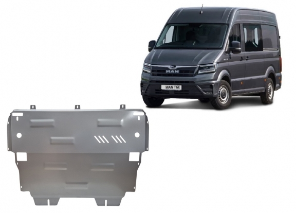 Cubre carter de aluminio MAN Tge