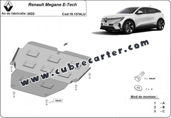 Cubre carter aluminio Renault Megane E-Tech