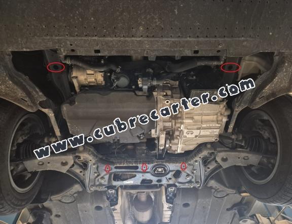 Cubre carter metalico Ford Transit Connect- caja de cambios automática