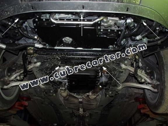 Cubre carter metalico Audi A6