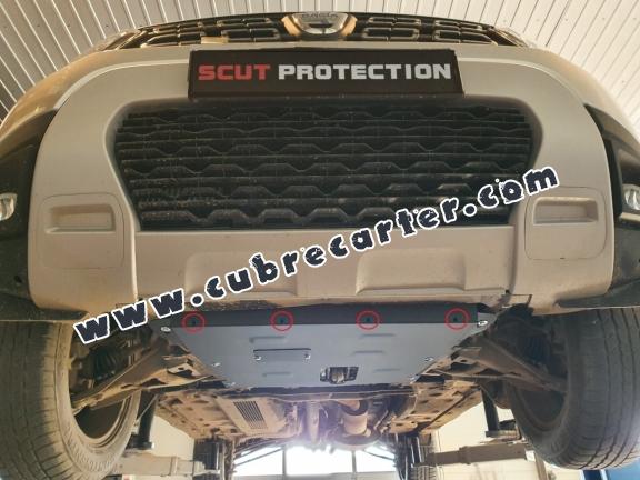 Protector de parachoques delantero de acero para Dacia Duster