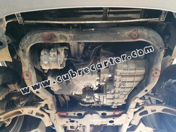 Cubre carter de acero galvanizado Volkswagen Transporter T6.1Caravelle