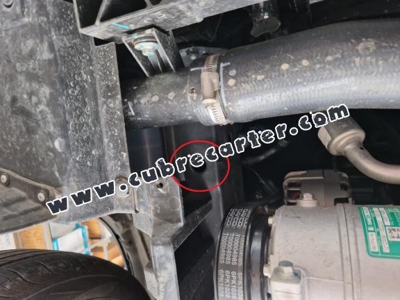 Cubre carter aluminio BAIC Beijing X75