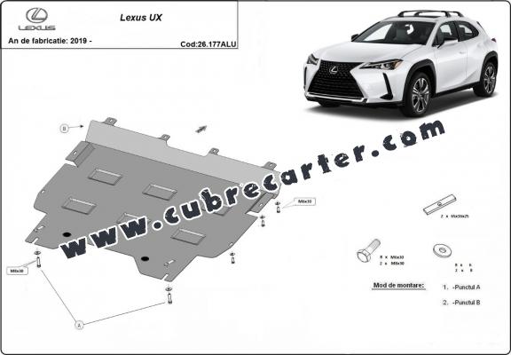 Cubre carter aluminio Lexus UX