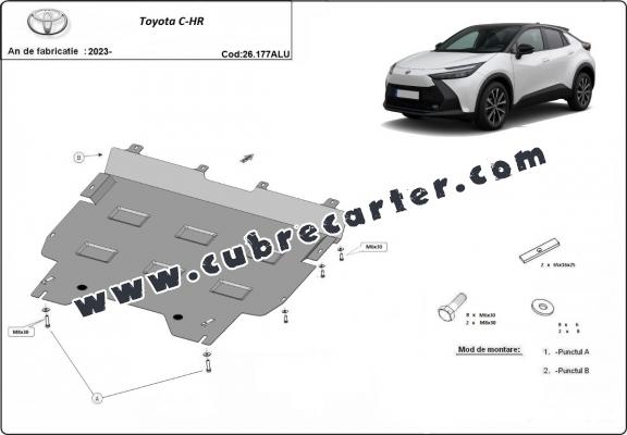 Cubre carter aluminio Toyota C-HR
