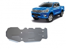 Protector de aluminio del deposito de combustible Toyota Hilux Revo