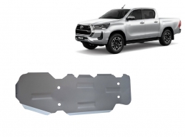 Protector de aluminio del deposito de combustible Toyota Hilux Invincible