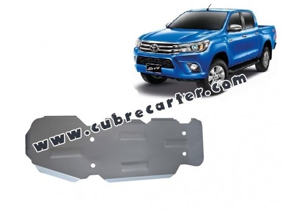 Aluminio - Protección del depósito de combustible Toyota Hilux Revo