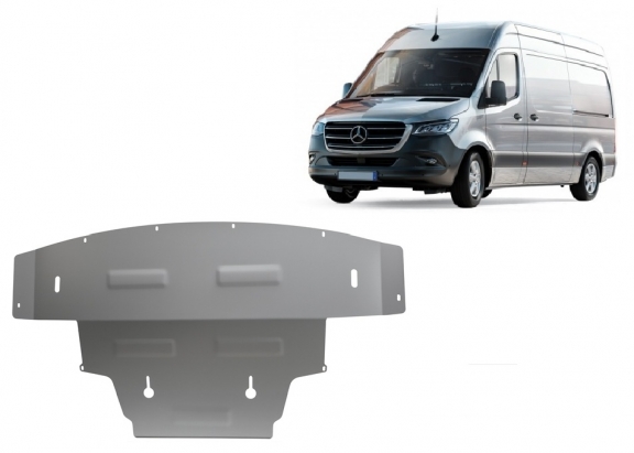 Cubre carter de aluminio Mercedes Sprinter - RWD