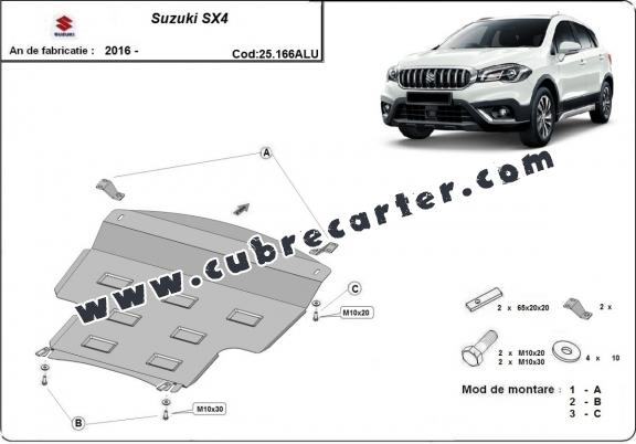 Cubre carter aluminio Suzuki SX4 
