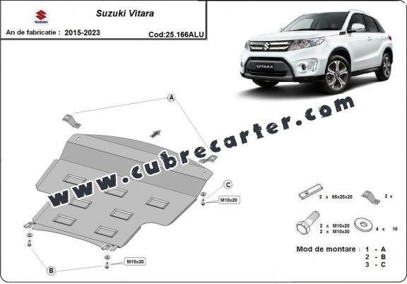 Cubre carter aluminio Suzuki Vitara