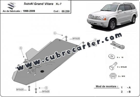 Protección del caja de cambios Suzuki Grand Vitara XL-7 