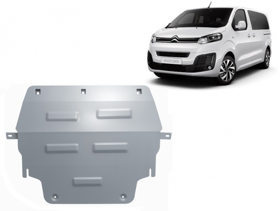 Cubre carter de aluminio Citroen Spacetourer