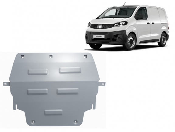 Cubre carter de aluminio Fiat Scudo