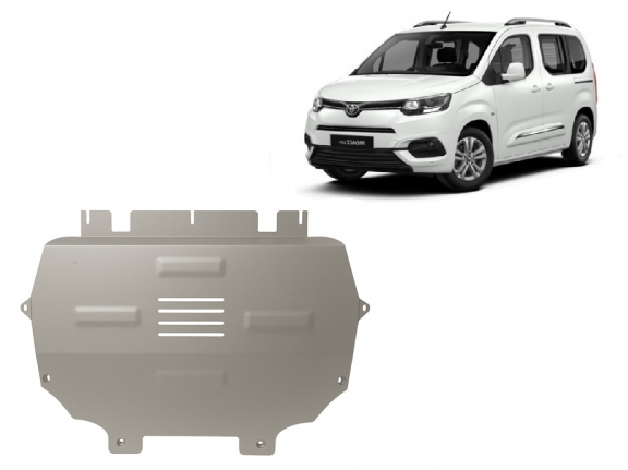 Cubre carter de aluminio Toyota Proace City Verso
