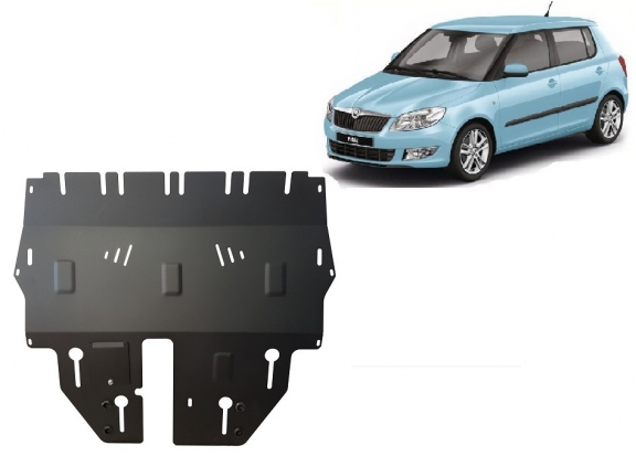 Cubre carter metalico Skoda Fabia 3