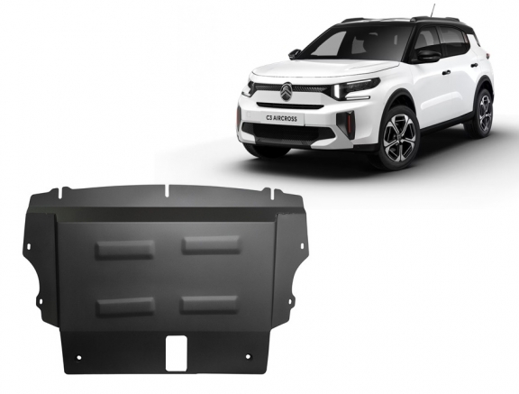 Cubre carter metalico Citroen C3 Aircross