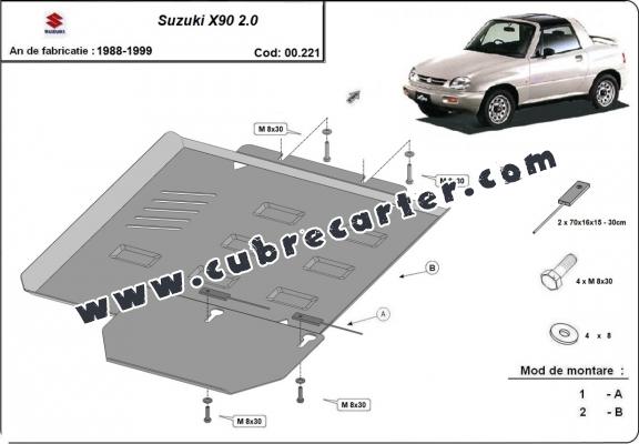 Protector de la caja de cambios Suzuki X90 - 2.0