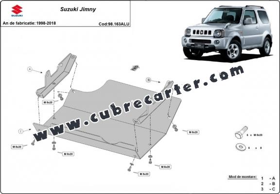 Cubre carter Suzuki Jimny - aluminio