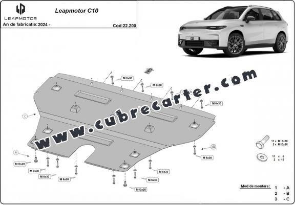 Cubre carter metalico Leapmotor C10