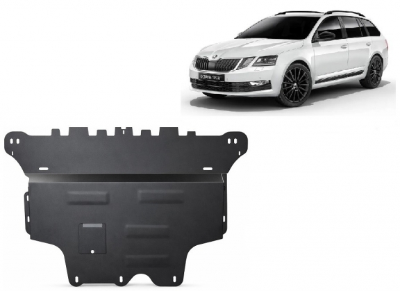 Cubre carter metalico Skoda Octavia 3 - Automatico