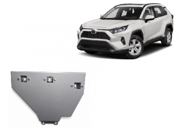 Protector de aluminio del diferencial trasero Toyota Rav4