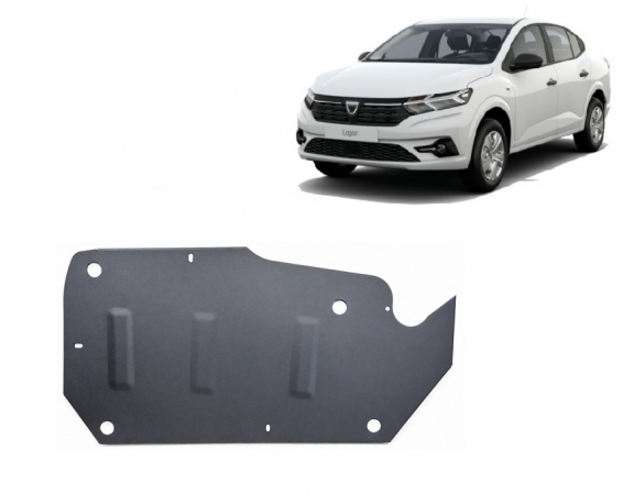 Protector del deposito de combustible Dacia Logan
