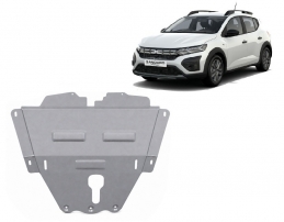 Cubre carter de aluminio Dacia Sandero Stepway