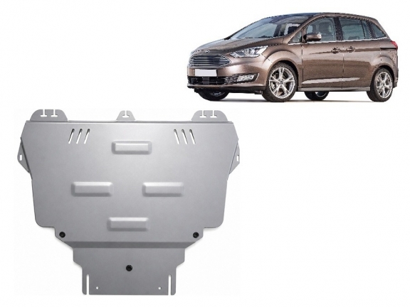 Cubre carter de aluminio Ford C-max